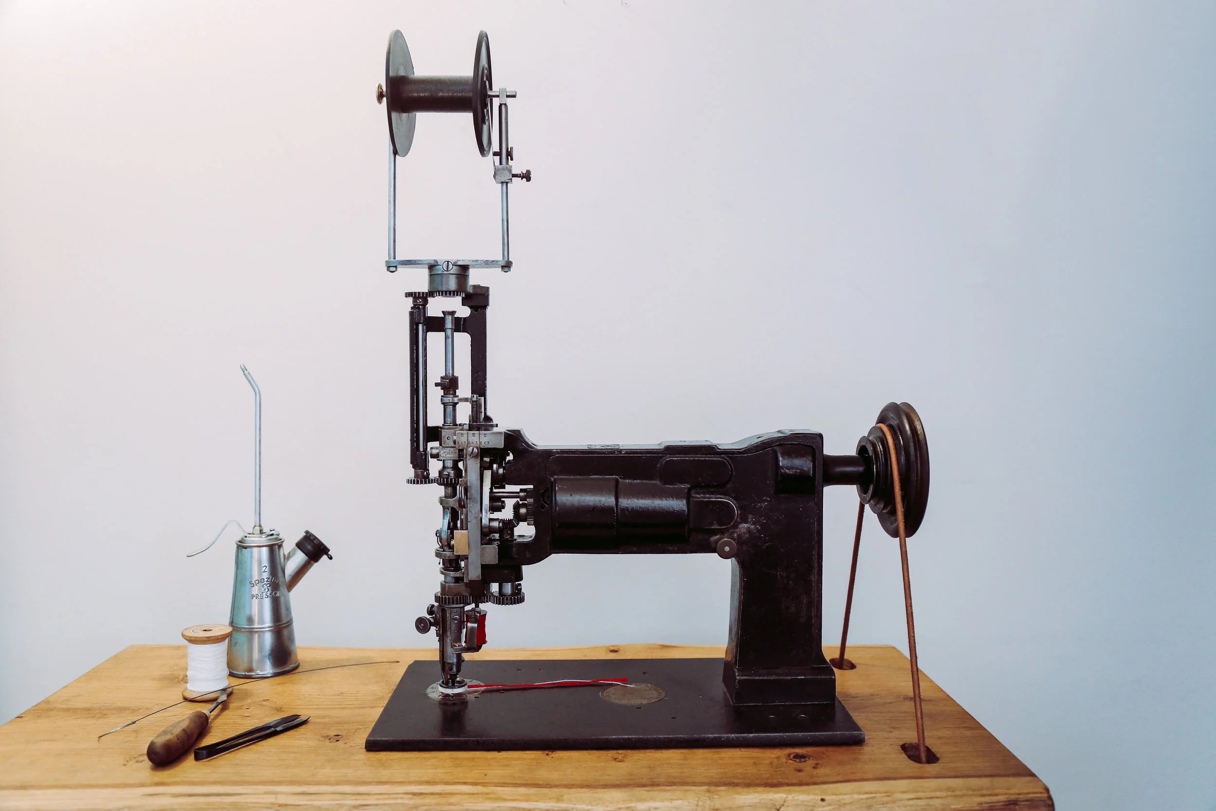 Cornely L crankembroidery chainstitch machine — Saint Chains